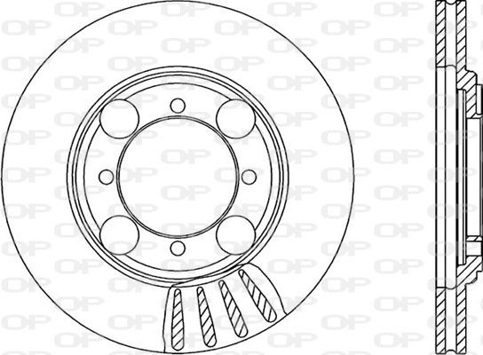 OPEN PARTS stabdžių diskas BDA1193.20